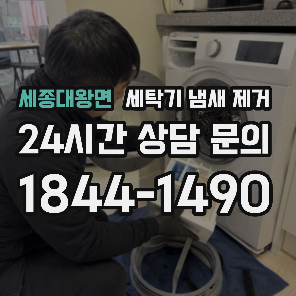 세종대왕면 세탁기 냄새 제거