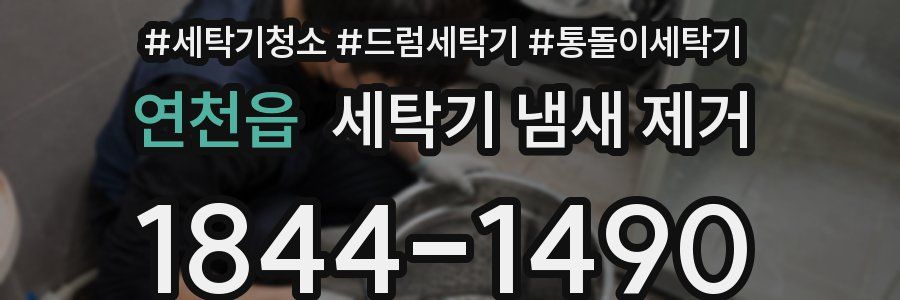연천읍 세탁기 냄새 제거