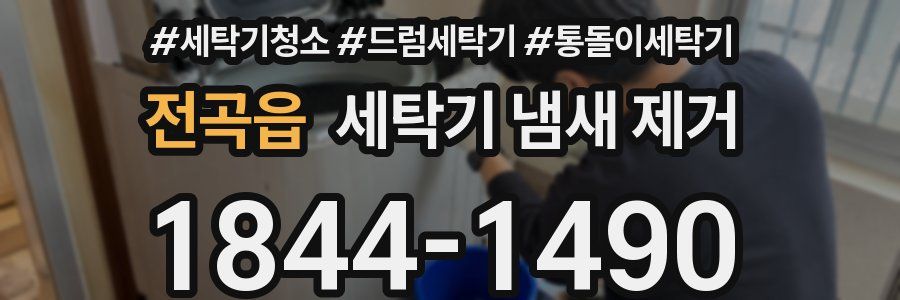 전곡읍 세탁기 냄새 제거