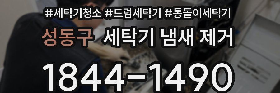 성동구 세탁기 냄새 제거