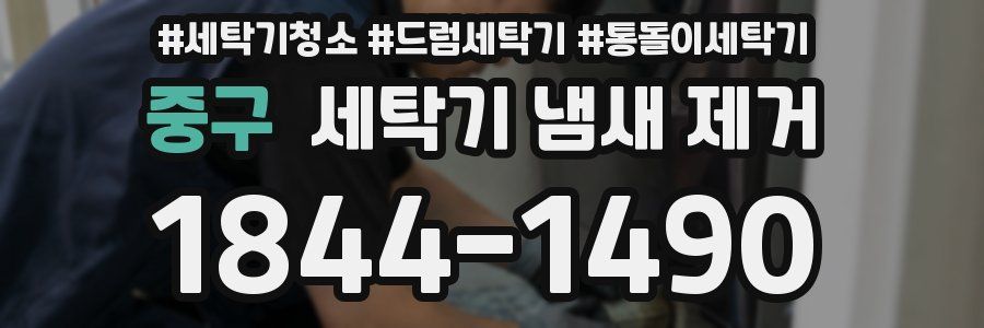 중구 세탁기 냄새 제거