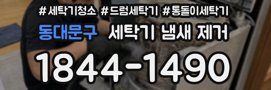 동대문구 세탁기 냄새 제거