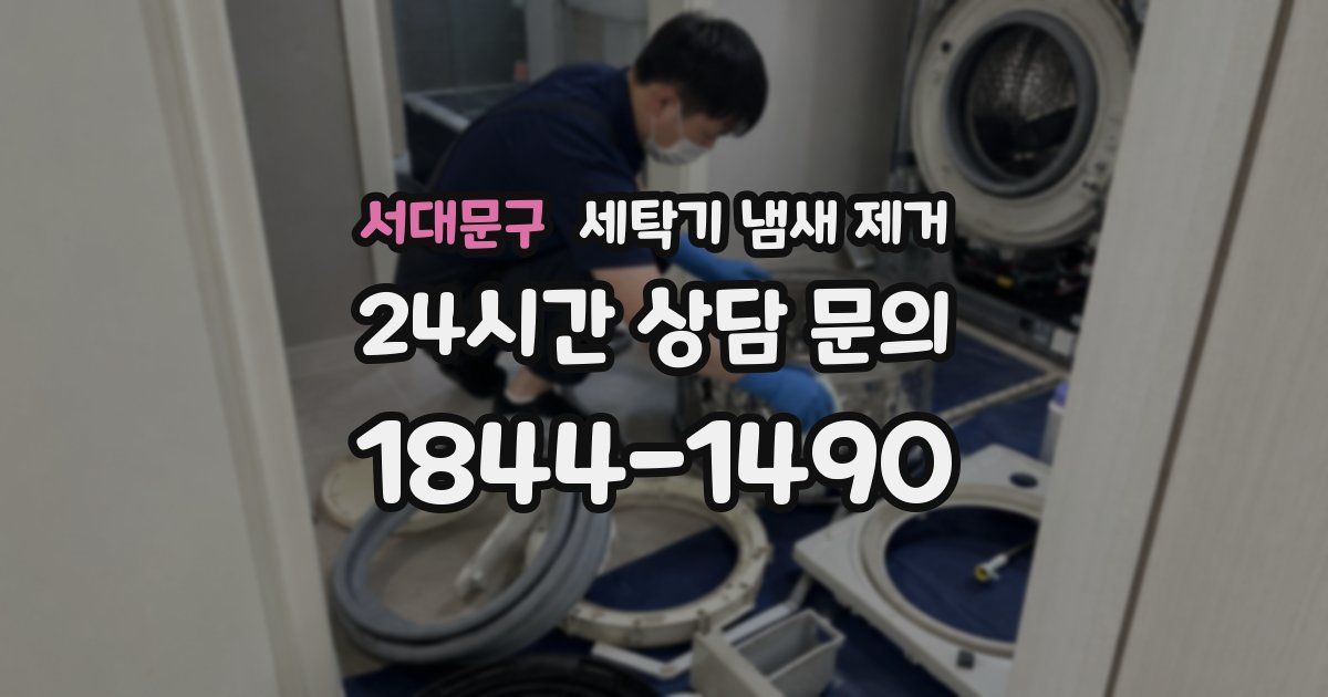 서대문구 세탁기 냄새 제거