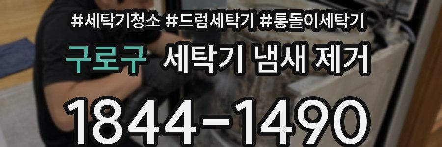 구로구 세탁기 냄새 제거