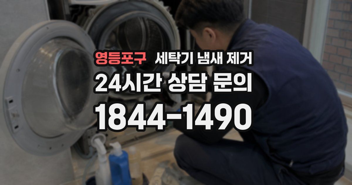 영등포구 세탁기 냄새 제거