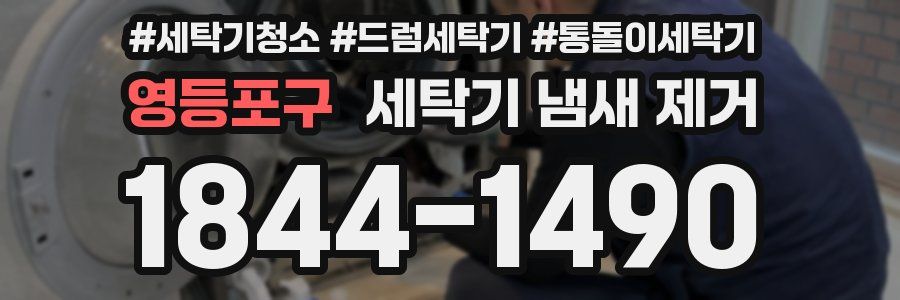 영등포구 세탁기 냄새 제거