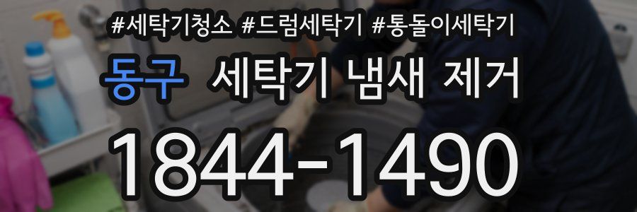 동구 세탁기 냄새 제거