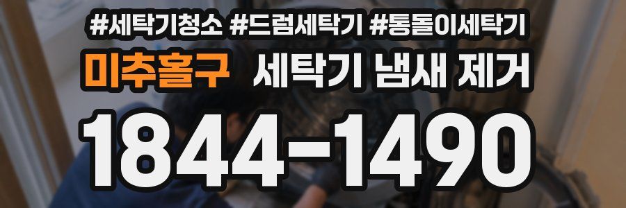 미추홀구 세탁기 냄새 제거