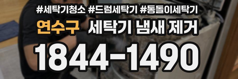 연수구 세탁기 냄새 제거
