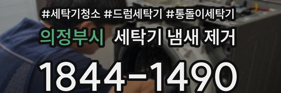 의정부시 세탁기 냄새 제거