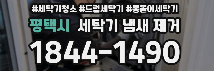 평택시 세탁기 냄새 제거