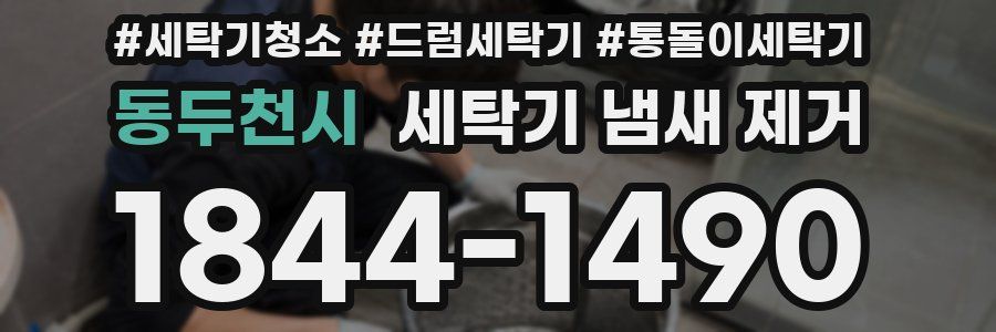 동두천시 세탁기 냄새 제거