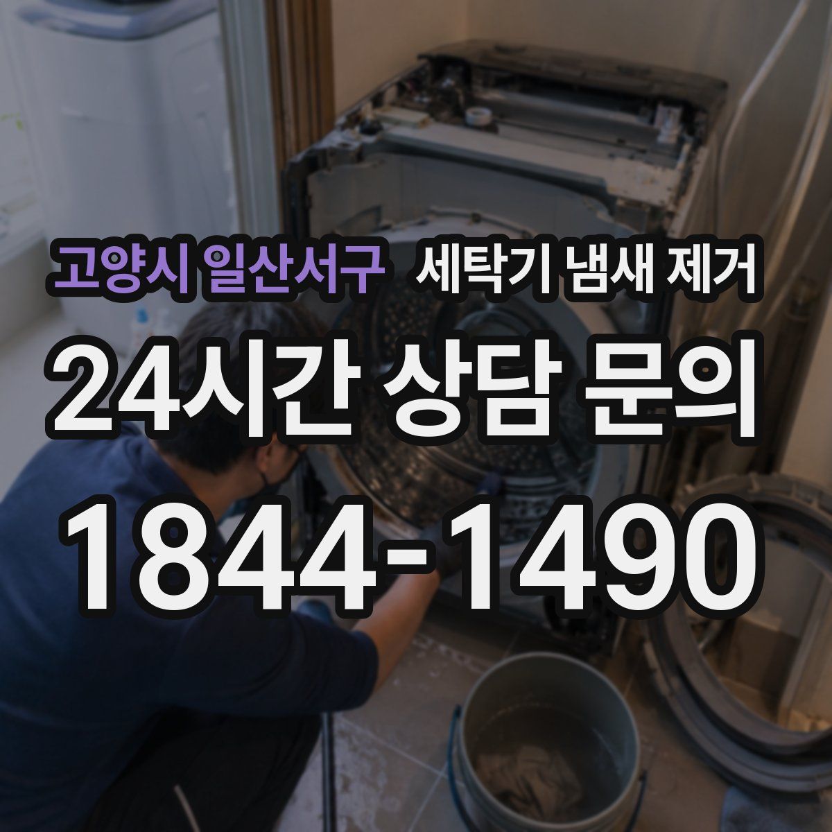 고양시 일산서구 세탁기 냄새 제거