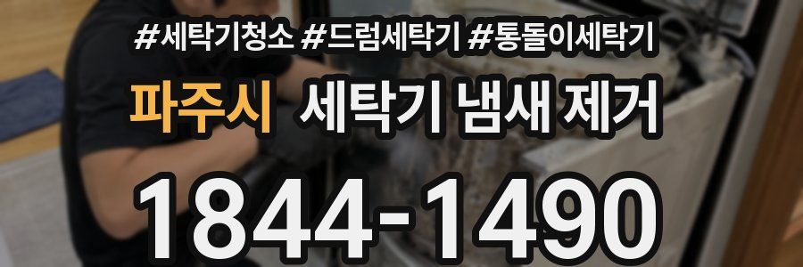 파주시 세탁기 냄새 제거