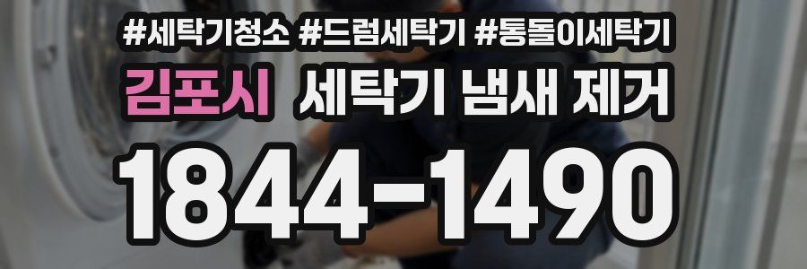 김포시 세탁기 냄새 제거