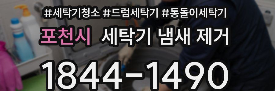 포천시 세탁기 냄새 제거