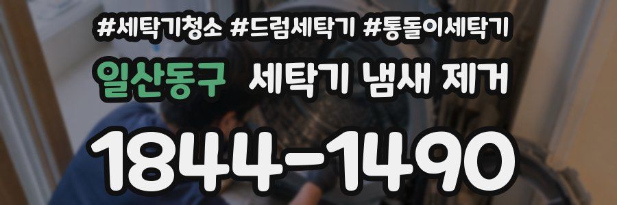 일산동구 세탁기 냄새 제거