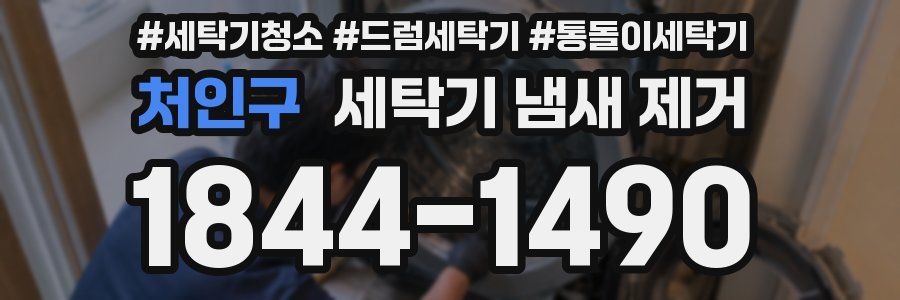 처인구 세탁기 냄새 제거