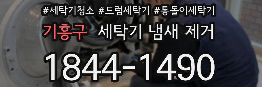 기흥구 세탁기 냄새 제거