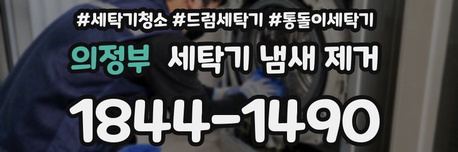 의정부 세탁기 냄새 제거
