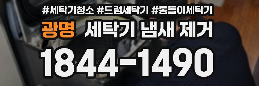 광명 세탁기 냄새 제거
