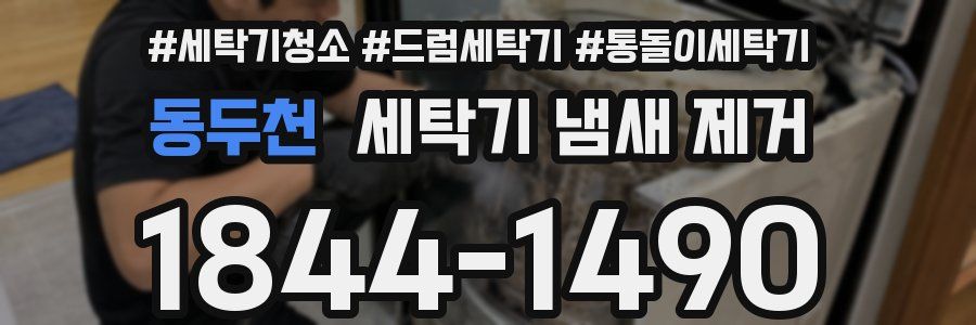 동두천 세탁기 냄새 제거