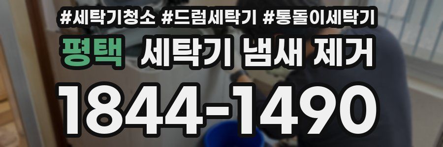 평택 세탁기 냄새 제거