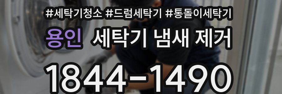 용인 세탁기 냄새 제거