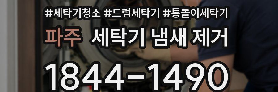 파주 세탁기 냄새 제거