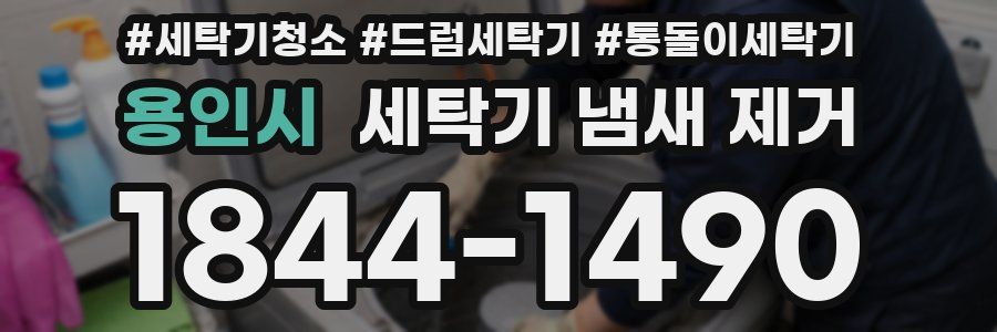 용인시 세탁기 냄새 제거