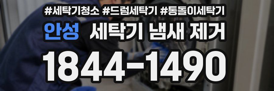 안성 세탁기 냄새 제거