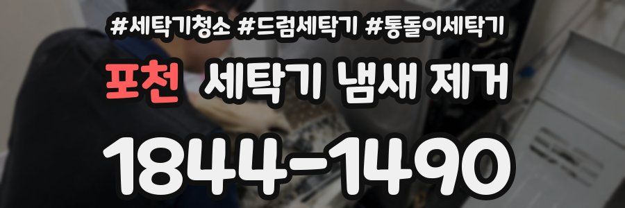 포천 세탁기 냄새 제거