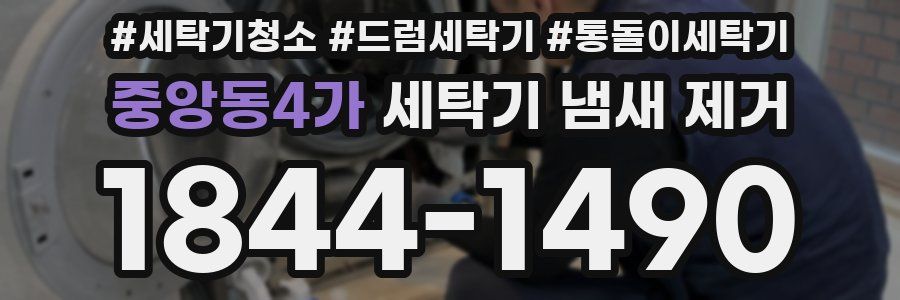중앙동4가 세탁기 냄새 제거