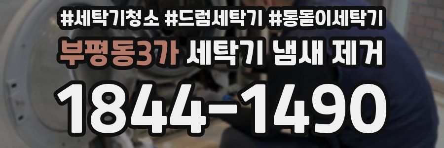 부평동3가 세탁기 냄새 제거