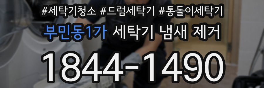 부민동1가 세탁기 냄새 제거