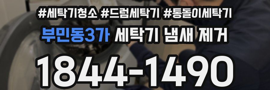 부민동3가 세탁기 냄새 제거