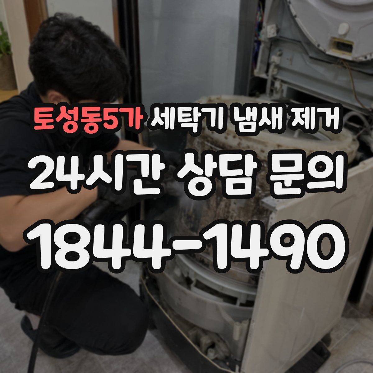 토성동5가 세탁기 냄새 제거