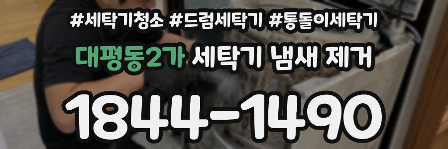 대평동2가 세탁기 냄새 제거