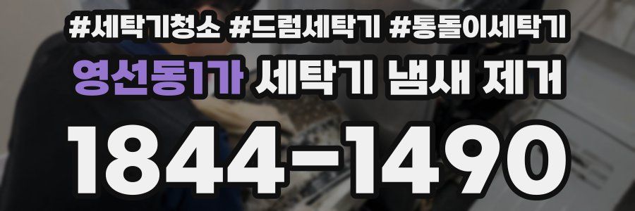 영선동1가 세탁기 냄새 제거