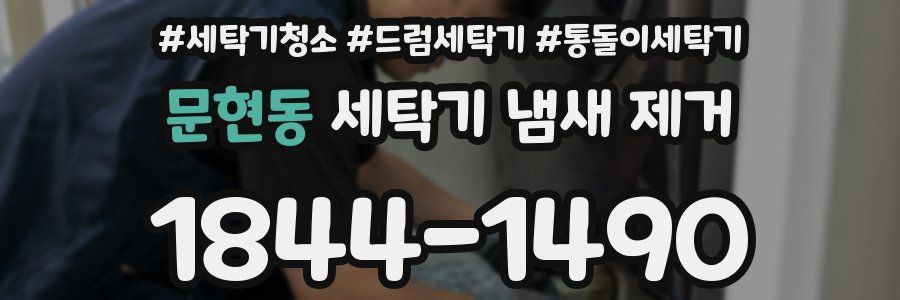 문현동 세탁기 냄새 제거