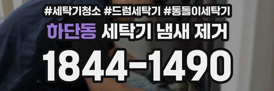 하단동 세탁기 냄새 제거