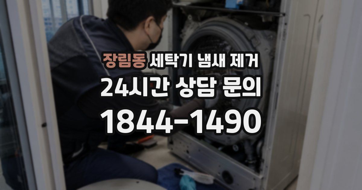 장림동 세탁기 냄새 제거