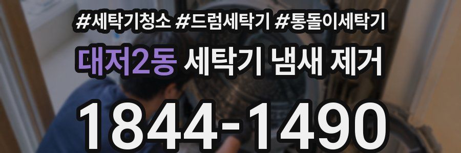 대저2동 세탁기 냄새 제거