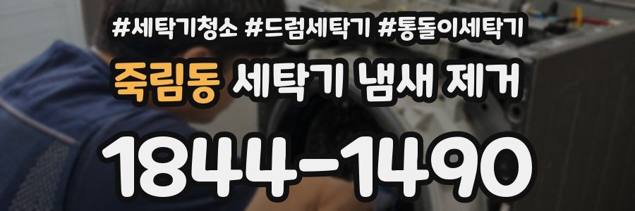 죽림동 세탁기 냄새 제거