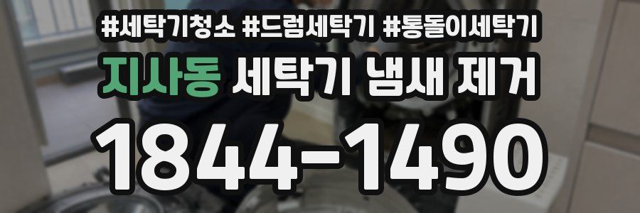 지사동 세탁기 냄새 제거