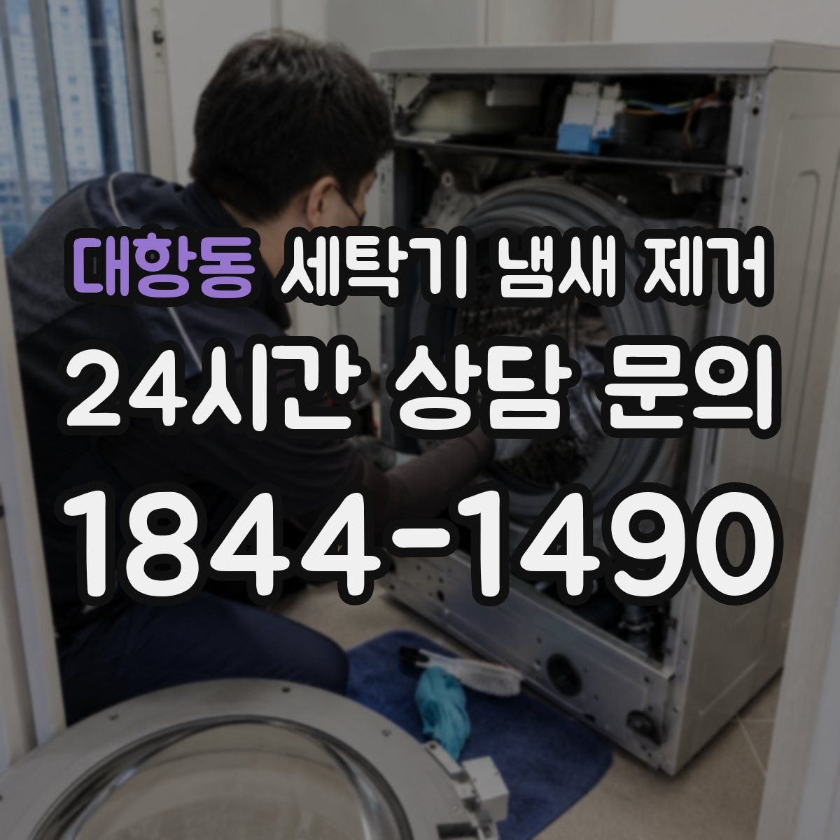 대항동 세탁기 냄새 제거