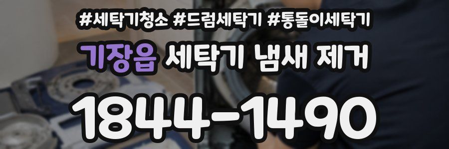 기장읍 세탁기 냄새 제거