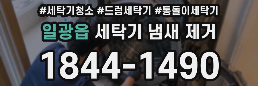 일광읍 세탁기 냄새 제거