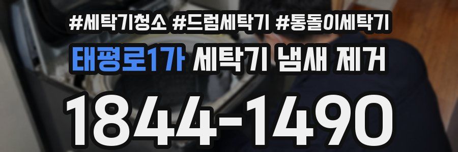 태평로1가 세탁기 냄새 제거