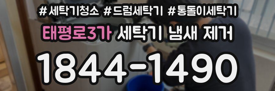 태평로3가 세탁기 냄새 제거
